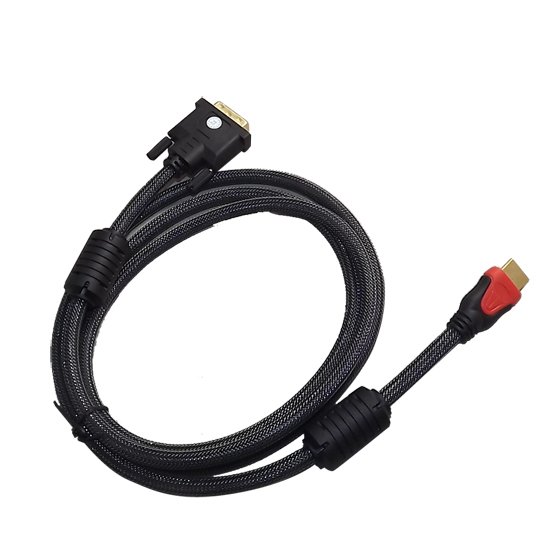 HDMI-M to DVI-D 24+1/M Adapter Cable