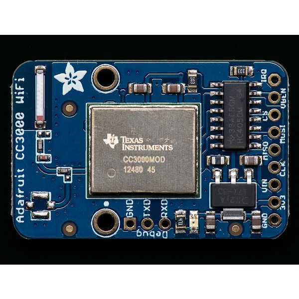 Adafruit CC3000 WiFi Breakout mit Onboard Keramik Antenne