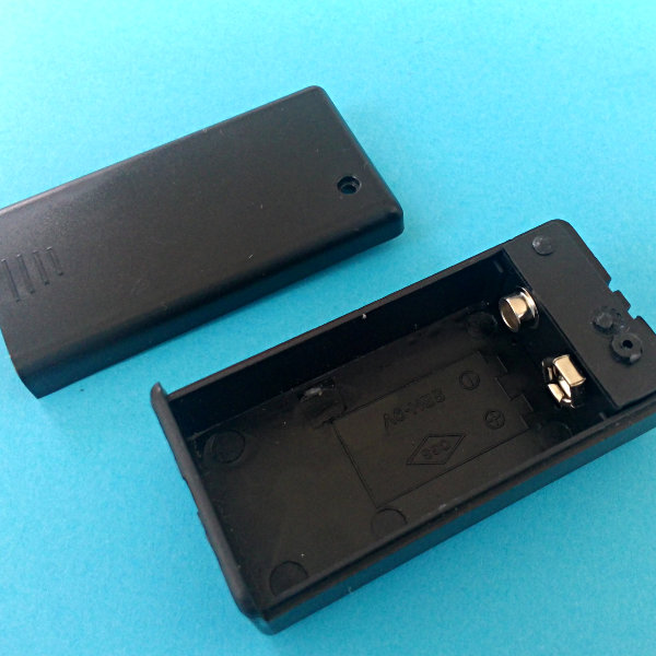 9V Batterie Halter mit Schalter