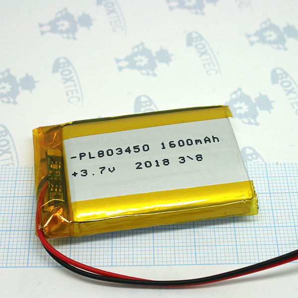 Lithium Ion Polymer Batteries Pack - 1600mAh
