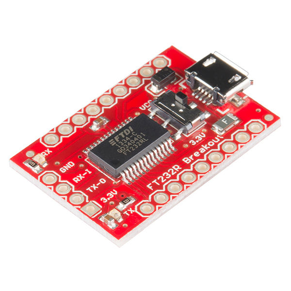 Breakout Board for FT232RL USB to Serial
