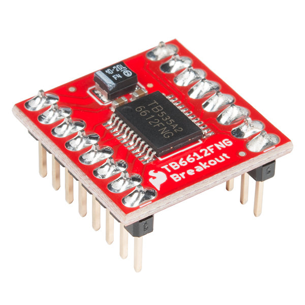 SparkFun Motor Driver - Dual TB6612FNG (w/ Headers)