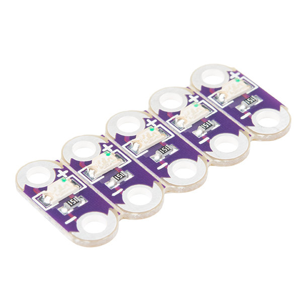 LilyPad LED blau (5Stk.)