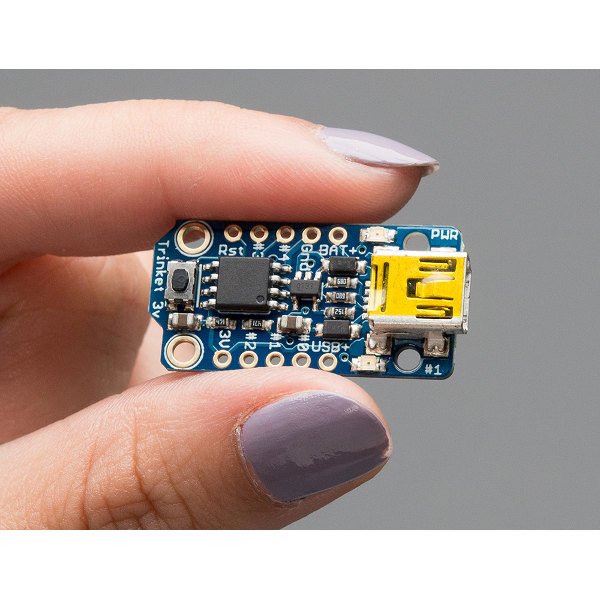 Adafruit Trinket - Mini Mikrokontroller - 3.3V Logik
