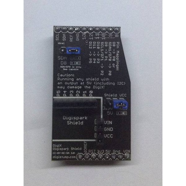 Digispark Shield to DigiX/Arduino Adapter