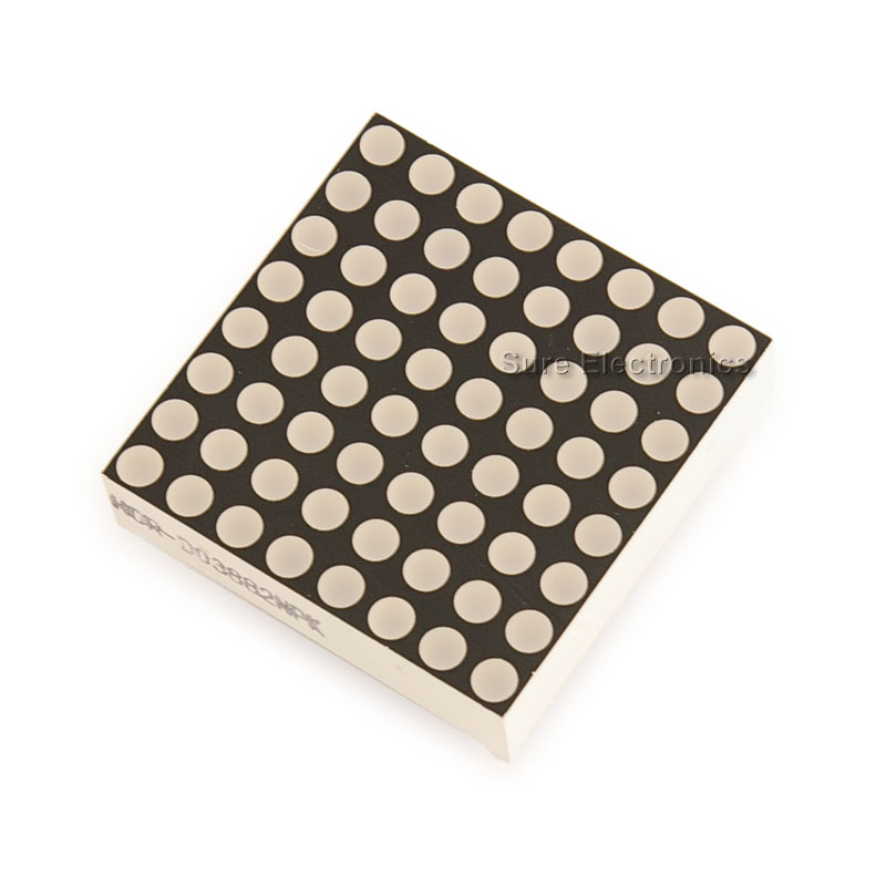 8x8 Dot Matrix 3mm dia. Bicolor LED Display