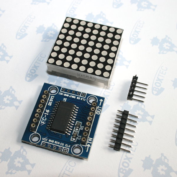 8x8 Dot Matrix Modul (rot) - MAX7219