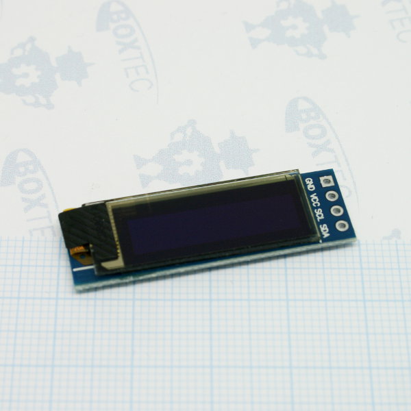 OLED I2C Display 128x32 - 0.91"