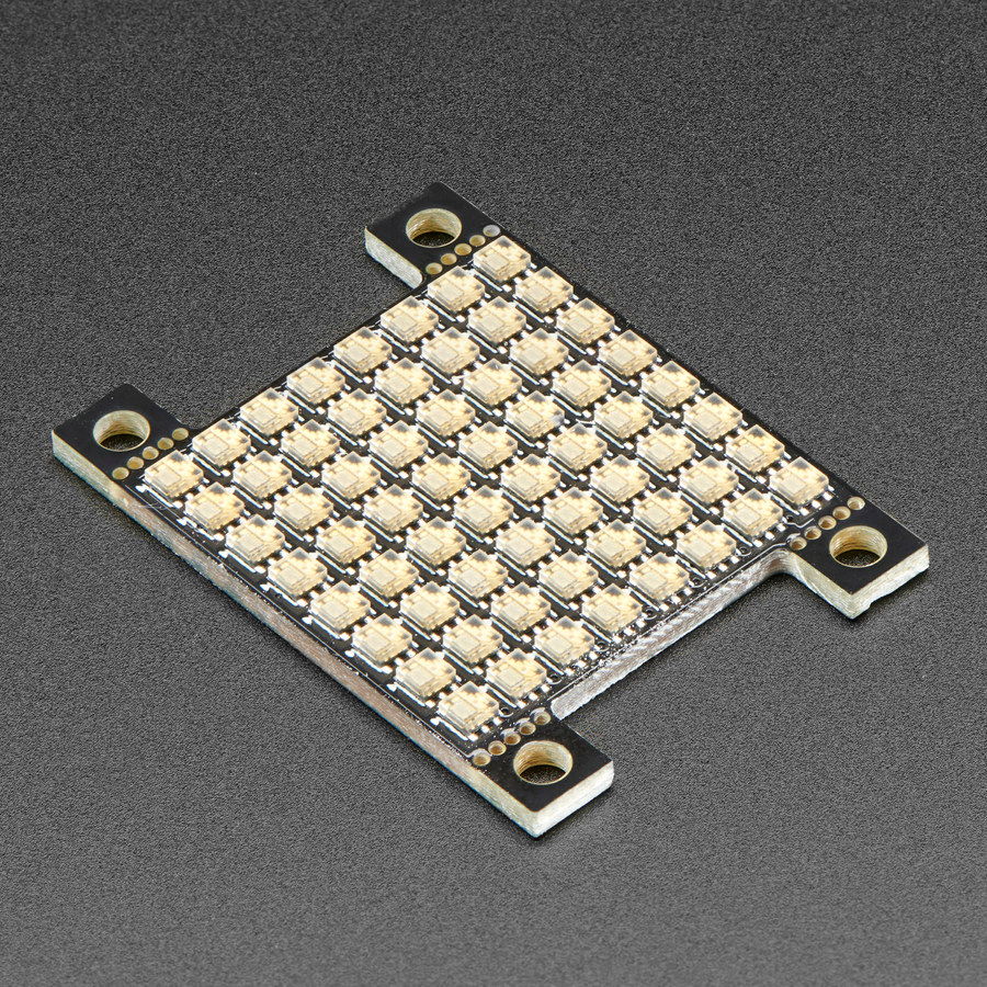 Adafruit DotStar High Density 8x8 Grid - 64 RGB LED Pixel Matrix
