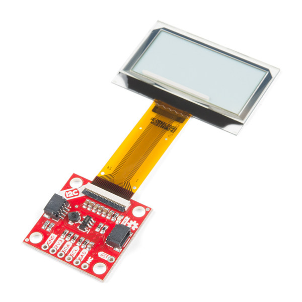 Transparent Graphical OLED Breakout - Qwiic