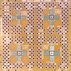 QFN Breakout, ez 12 Pins to 24 Pins .5mm & .65mm (202-0016-01)