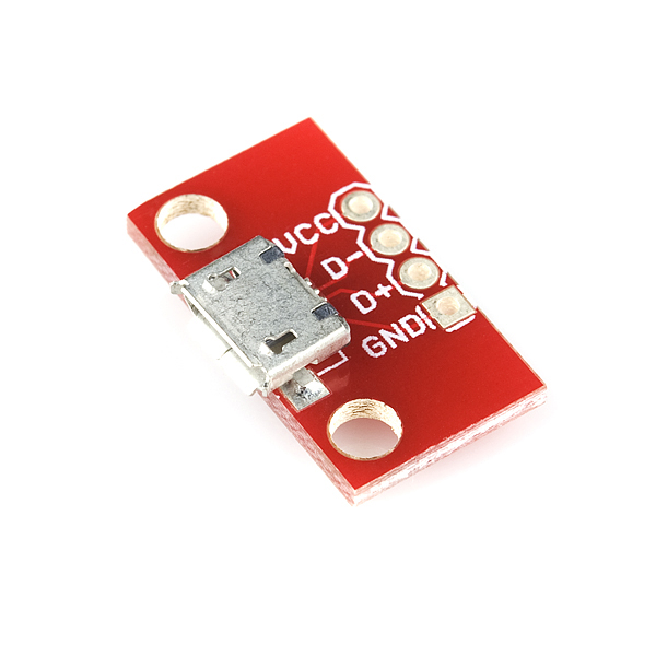 Breakout Board for USB microB
