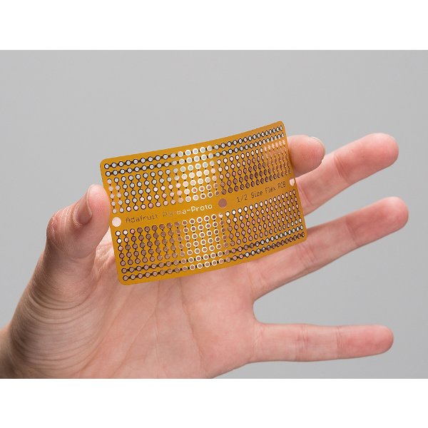 Flex Perma-Proto - Half-sized Breadboard Flex-PCB
