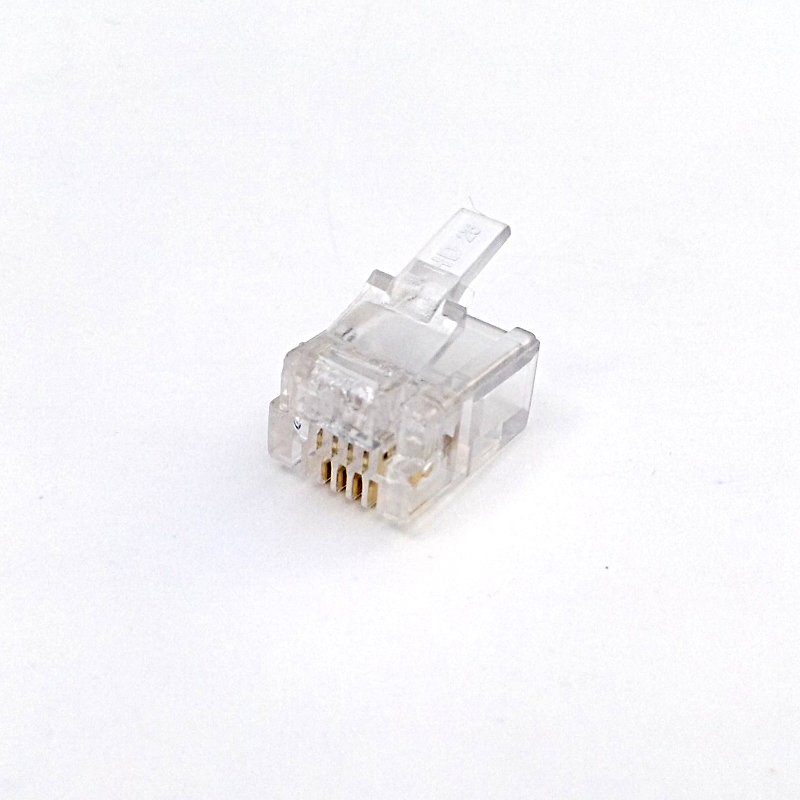 RJ11 6P4C Crimp Stecker