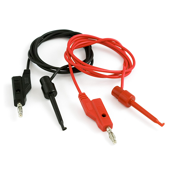 Bananenstecker zu IC Haken Kabel