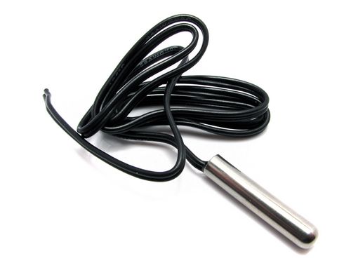 Temperature sensor NTC with steel head