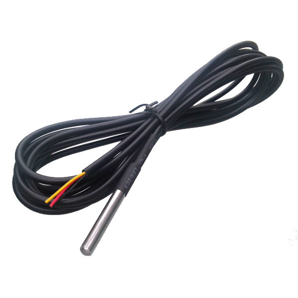 Digitaler Temperatur Sensor DS18B20 mit 3m Kabel