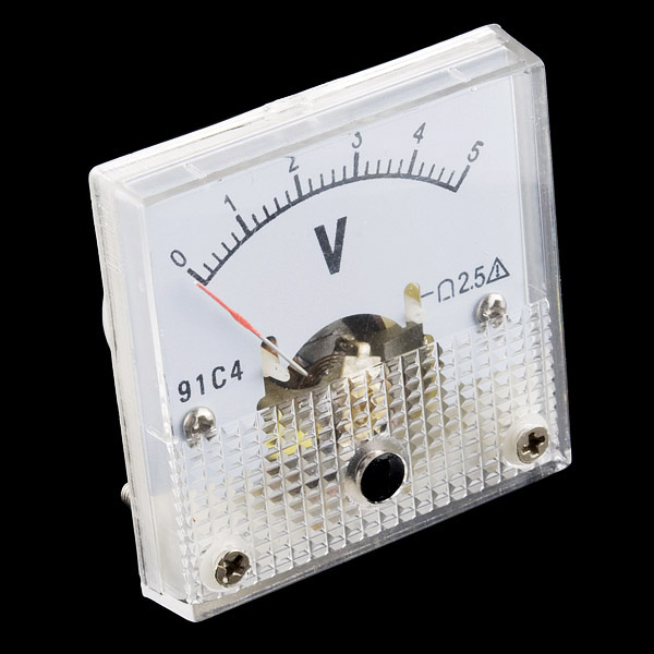Analoges Einbauinstrument 0 - 5VDC