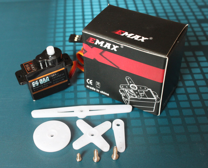 EMAX ES08A Analog Plastik Mini Servo 9g