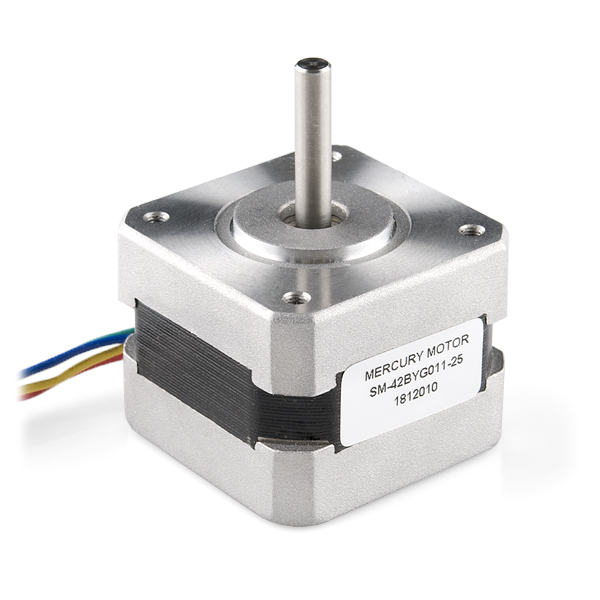 Schrittmotor mit Kabel