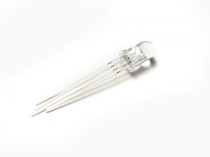 5mm RGB LED (Common Cathode) - clear