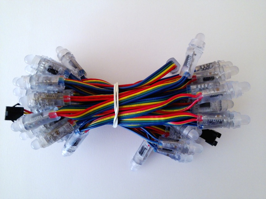 LED Pixel String 50pcs (WS2801)