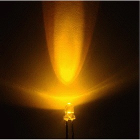 3mm LED gelb - klar