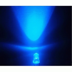3mm LED blau - klar (10Stk.)