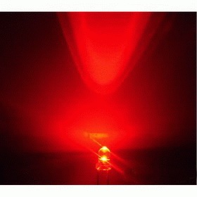 3mm LED rot - klar (10Stk.)