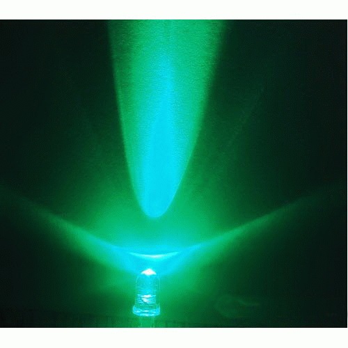 5mm LED grn - klar