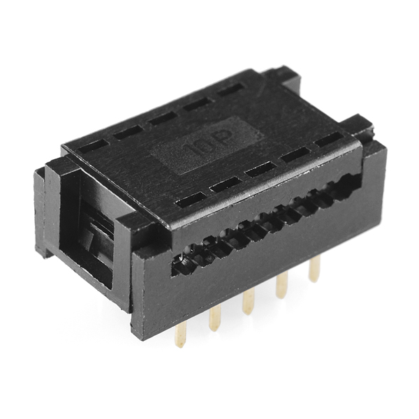 Ribbon Crimp Connector 2x5pin (m)