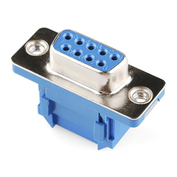DB9 - Flachbandstecker (F)