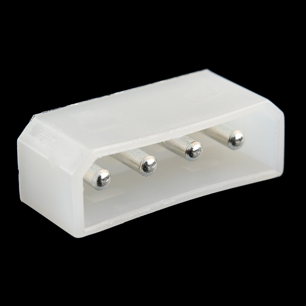 4-Pin Molex Stecker - gerade
