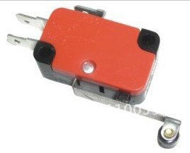 Microswitch SPDT w/ hinge roller lever