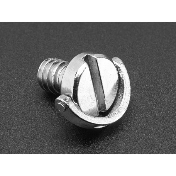 1/4" Schraube mit D-Ring - fr Kameras / Tripods / Photo / Video