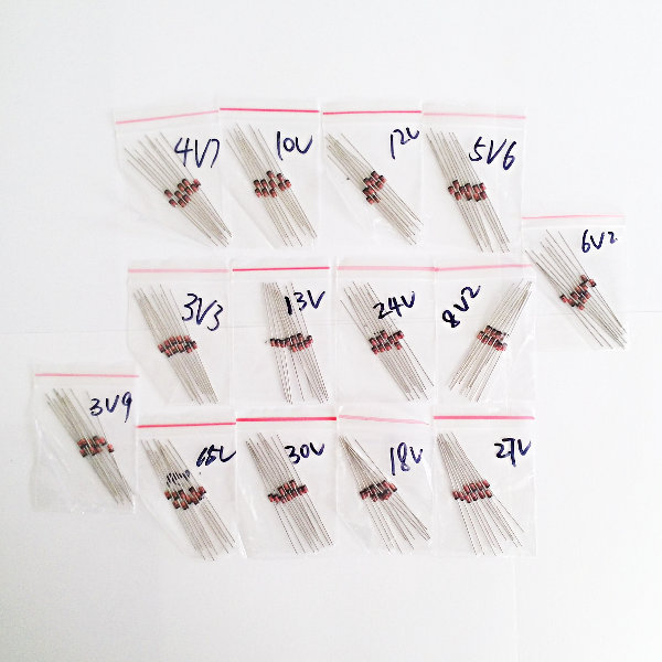 Zener Diode Starter Kit - 140pcs