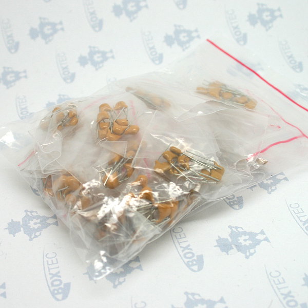 Ceramic Capacitor Kit (250pcs - 50V)