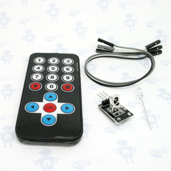IR Remote Control and IR Receiver