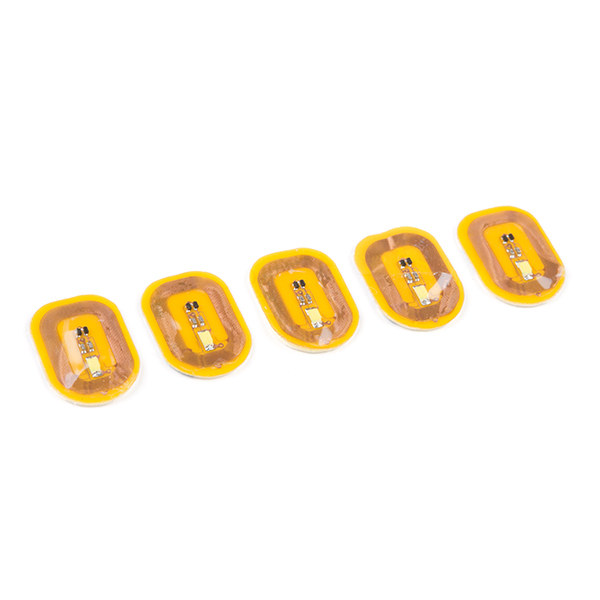 NFC LED Fingernagel Sticker - Regenbogen (5 Pack)