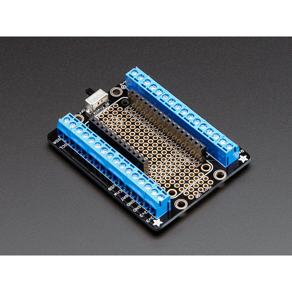 Terminal Block Breakout FeatherWing Kit fr Feather Boards