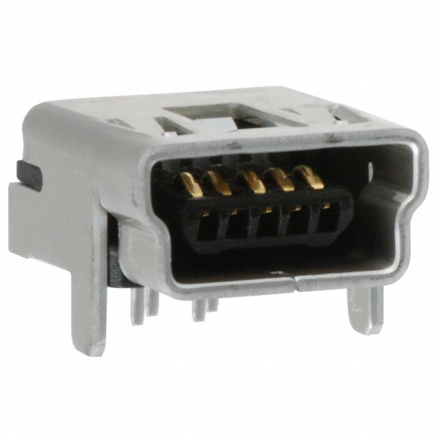 USB Female Mini-B Socket - THT