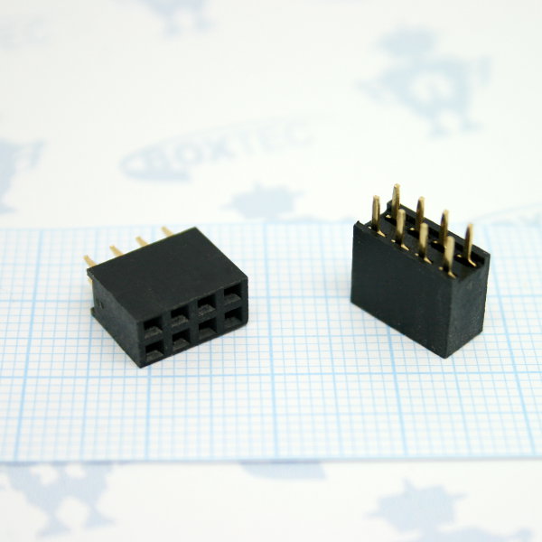 Headers female 2x4Pin