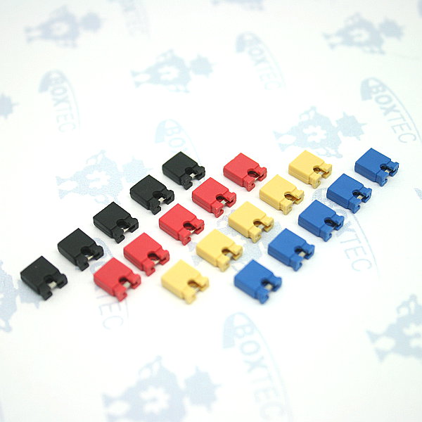 Steckbrcke (Jumper) 2.54mm, 4 Farben - 20 Stk.