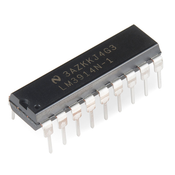 Dot/Bar Anzeigen Treiber - LM3914 (Linear)
