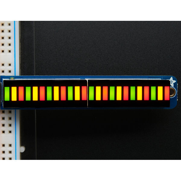 I2C 24-Bar Balkenanzeige zweifarbig (rot/grn)