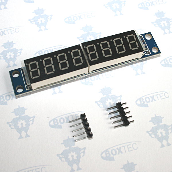 7-Segment Display 8-Zeichen (rot) - MAX7219