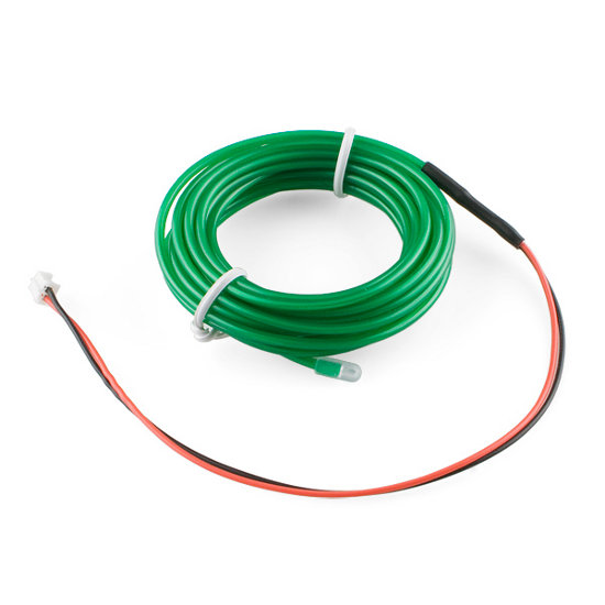 EL Wire - Green 3m