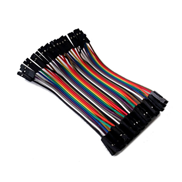 1pin dual female Jumper Wire (100mm) 40pcs