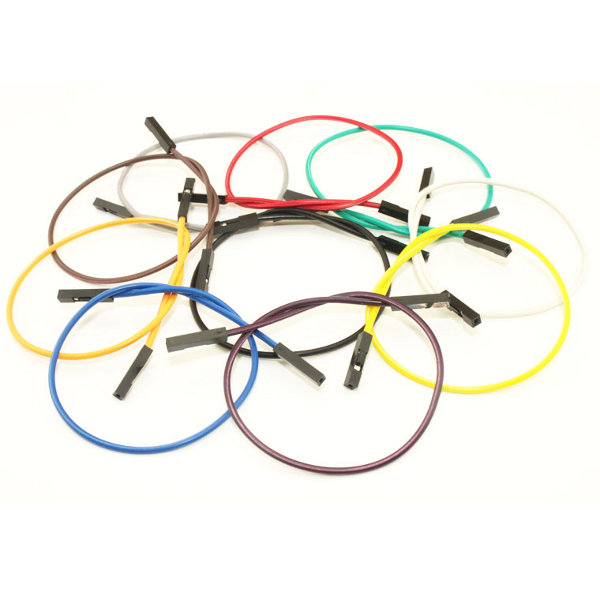 1pin dual female Jumper Wire (200mm) 10pcs