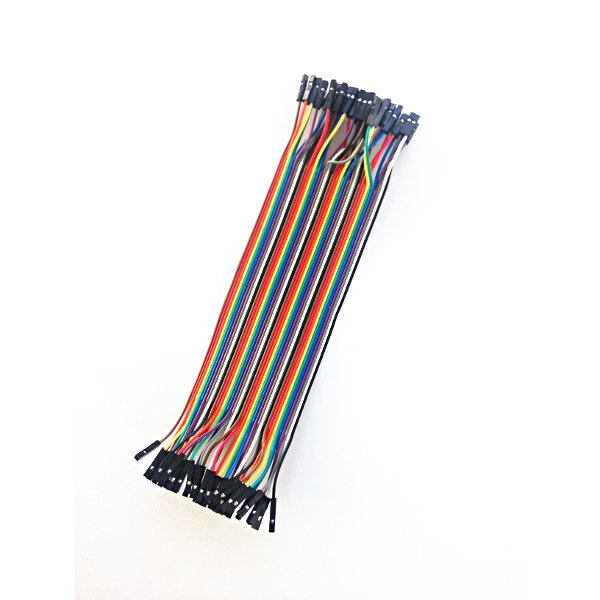 1pin dual female Jumper Wire (200mm) 40pcs